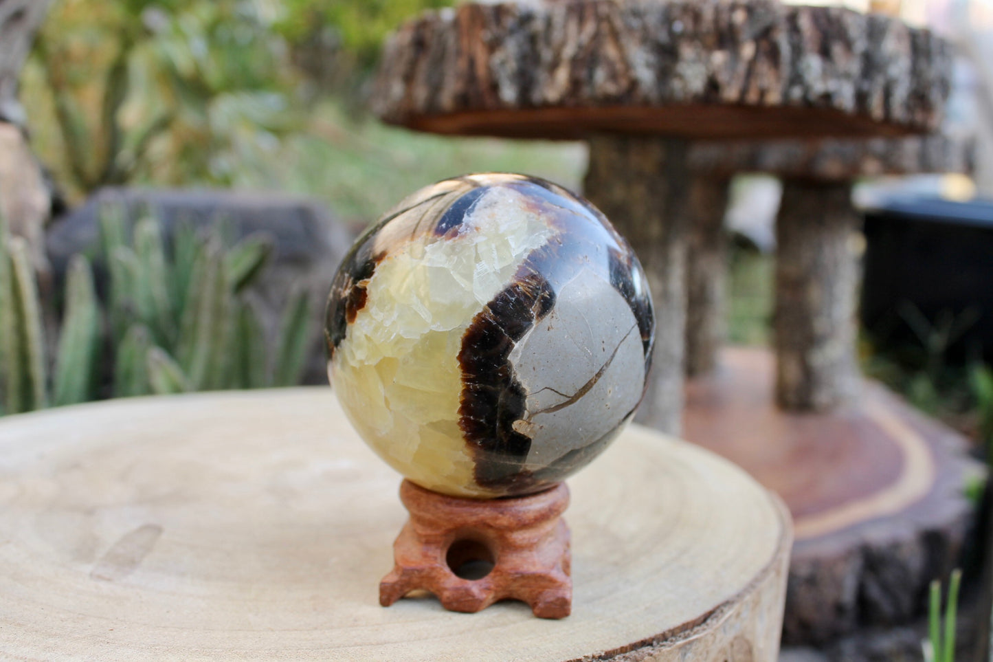 Septerian crystal sphere 0.5kg