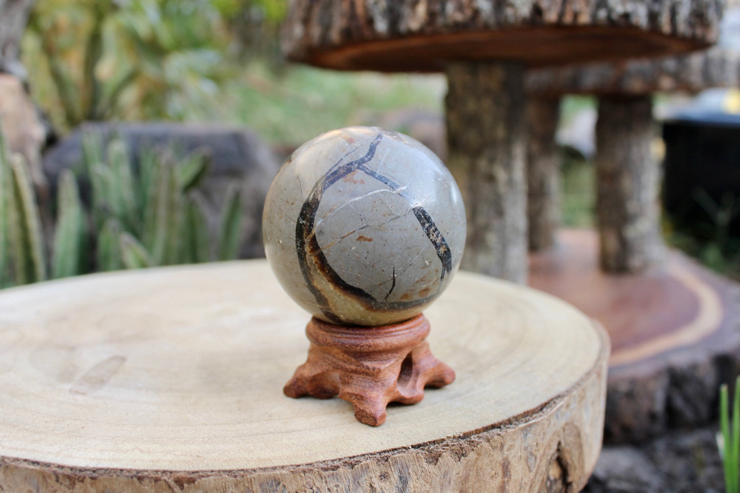 Septerian crystal sphere 0.23kg
