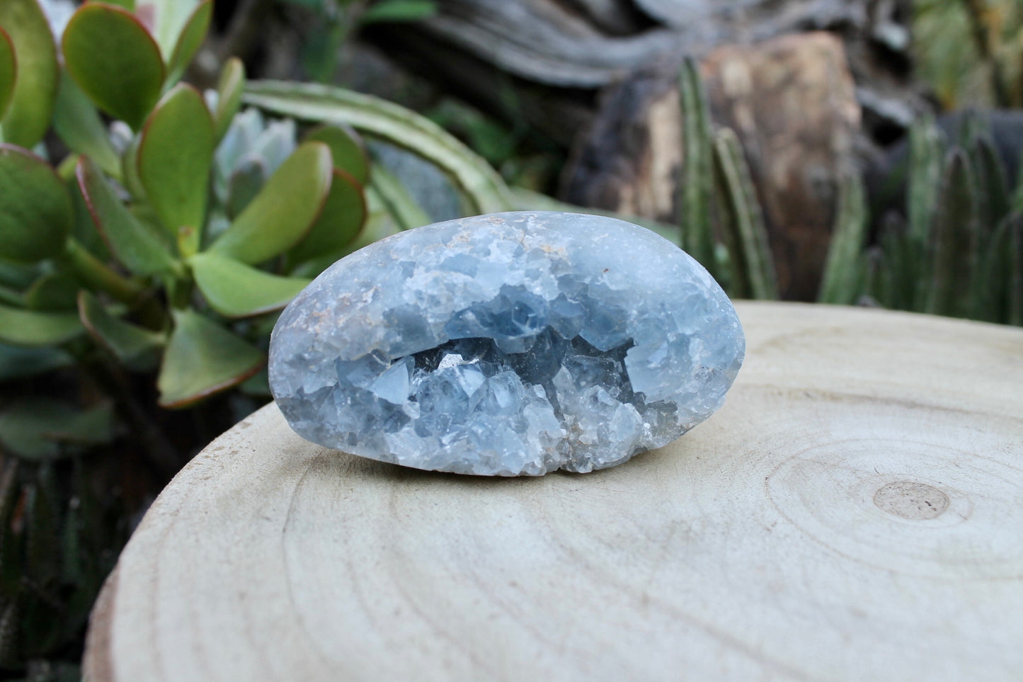 Celestite crystal egg 0.24kg