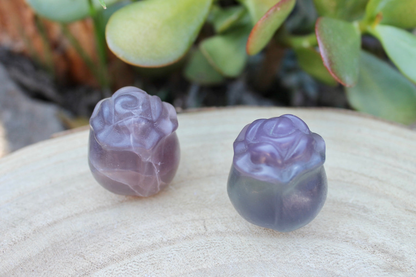 Fluorite crystal roses