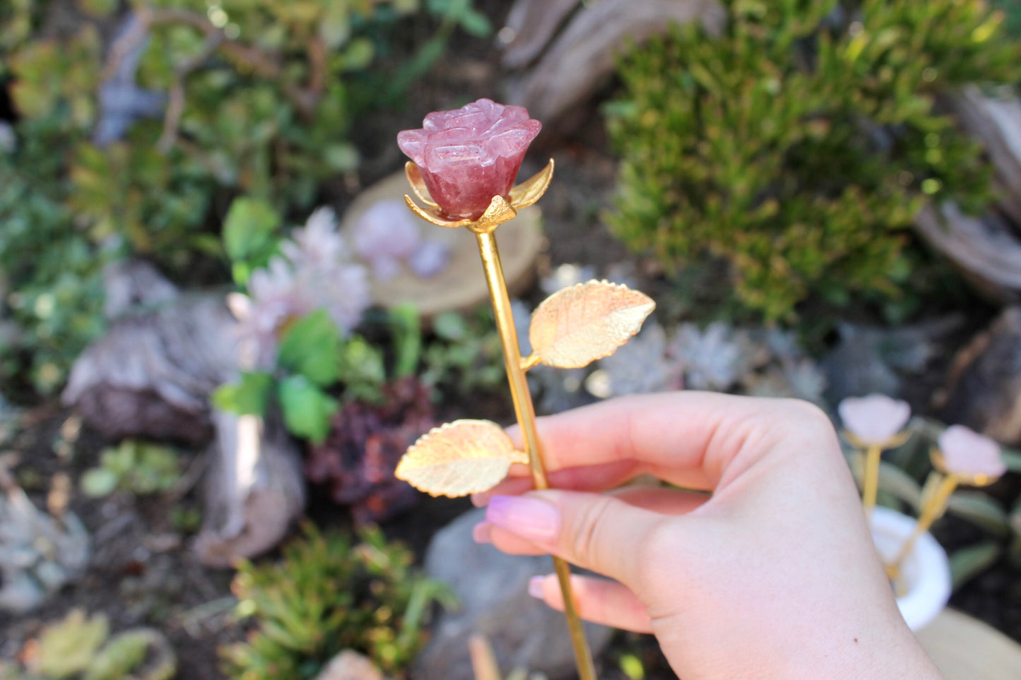 Crystal roses